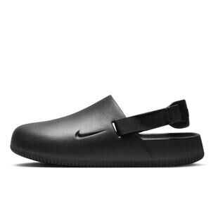 NWT Nike Calm Mule Black Basic Active Slides Mens Size 13